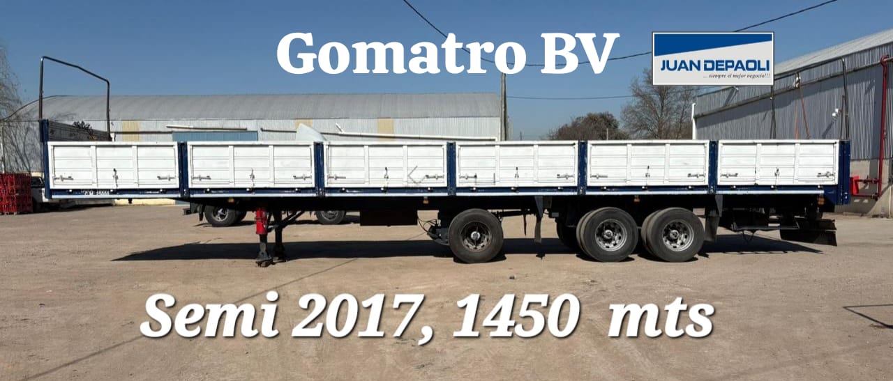 SEMIRREMOLQUE GOMATRO AÑO 2017