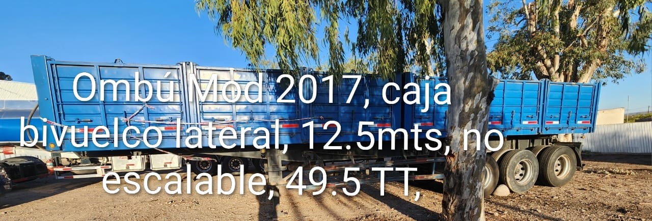 SEMIRREMOLQUE OMBU AÑO 2017