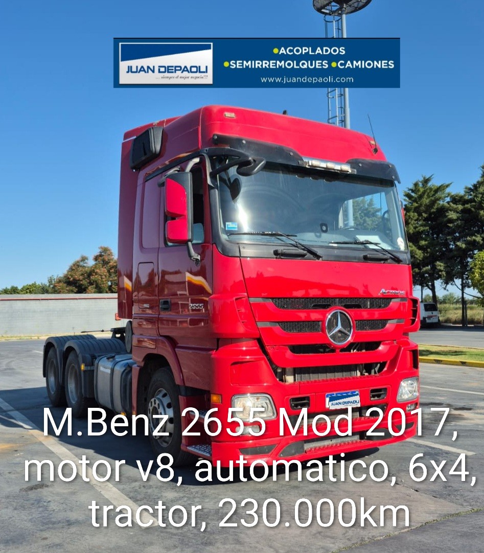 MERCEDES BENZ 2655 AÑO 2017