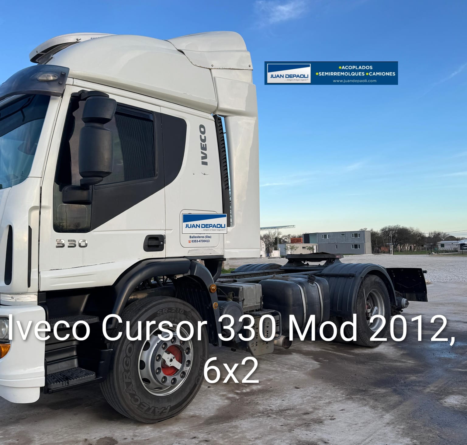 IVECO CURSOR 330 AÑO 2012