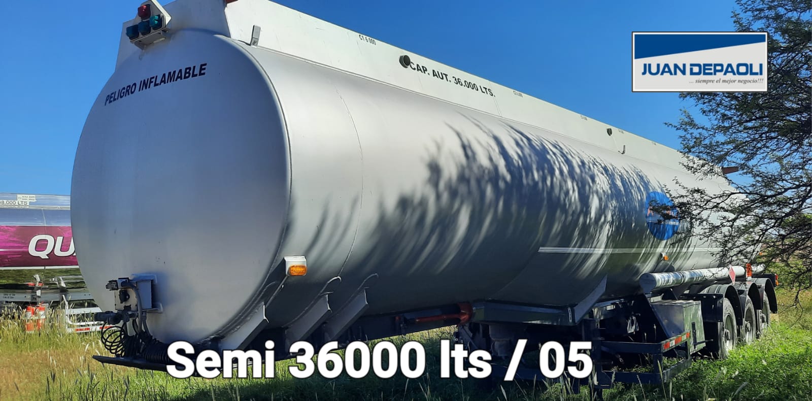 SEMIRREMOLQUE TANQUE 36.000 LTS AÑO 2005