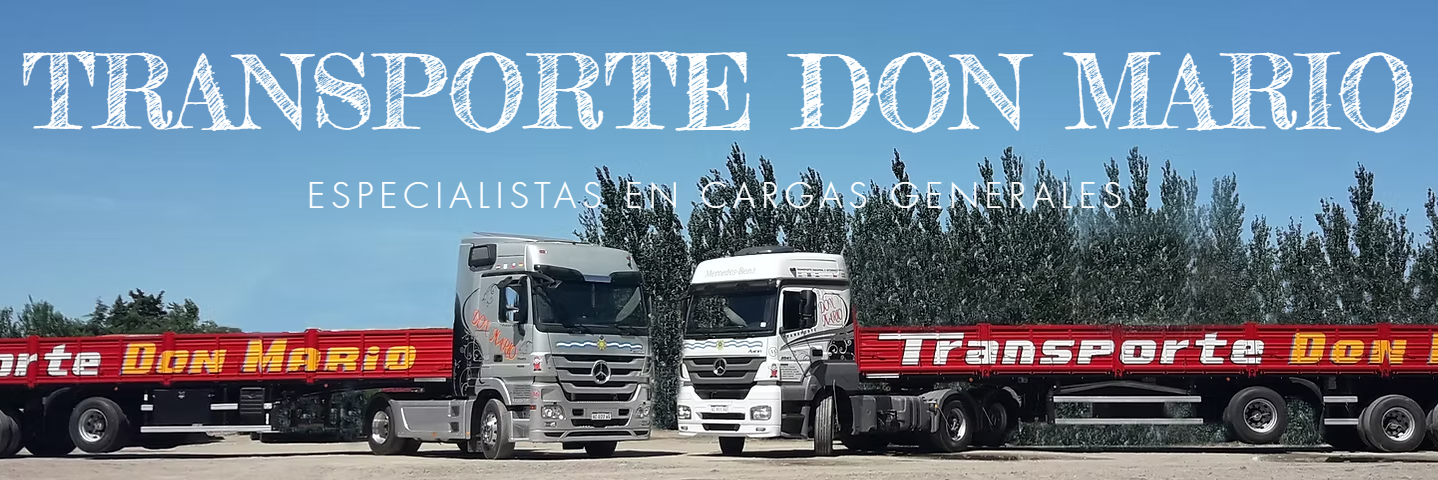 TRANSPORTE DON MARIO