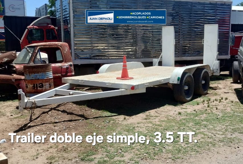 TRAILER DOS EJES 3.5 TT.