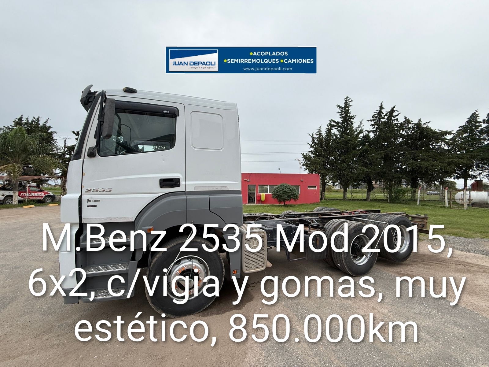 MERCEDES BENZ 2535 AÑO 2015