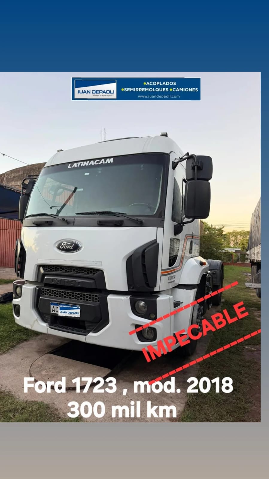 FORD 1723 AÑO 2018